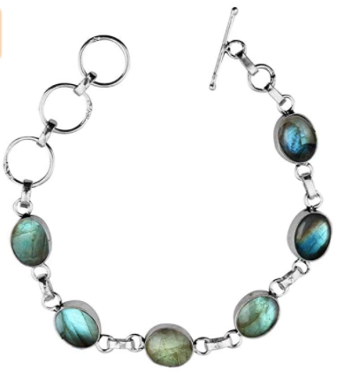 Natural Labradorite Bracelet